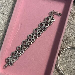 Brighton Silver Plated Link Bracelet